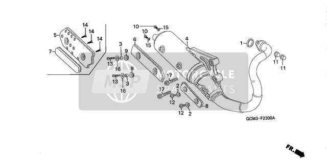 93500050164J, Screw, Pan, 5X16, Honda, 0